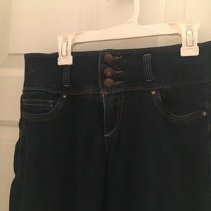 Dark blue skinny jeans